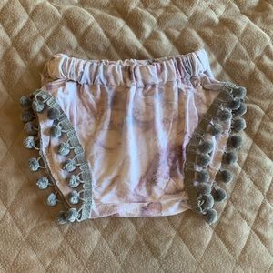 SOLD ON MERCARI Pom shorties 18-24m